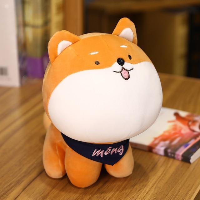 Round shiba inu sale plush