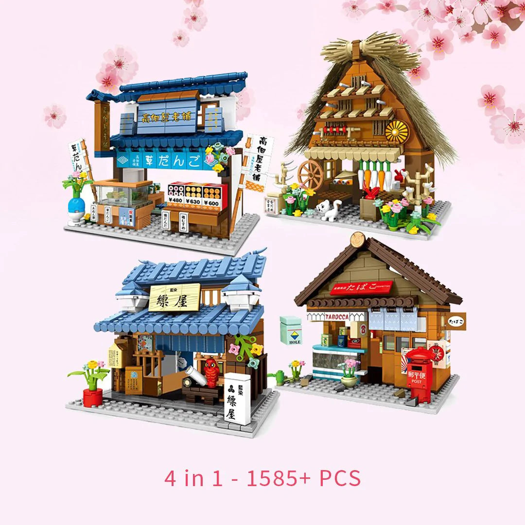 Shirakawa-go Dori Street Japanese Stores - Limited Stock