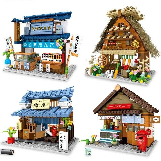 Shirakawa-go Dori Street Japanese Stores - Limited Stock