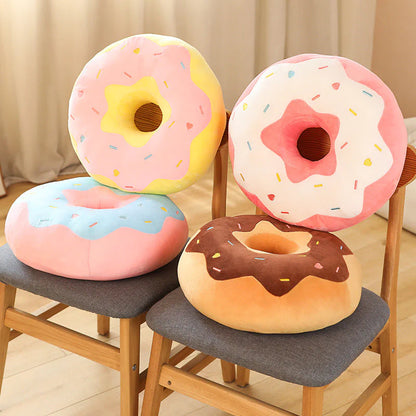 Soft Pastel Kawaii Donut Cushion Plushies Collection