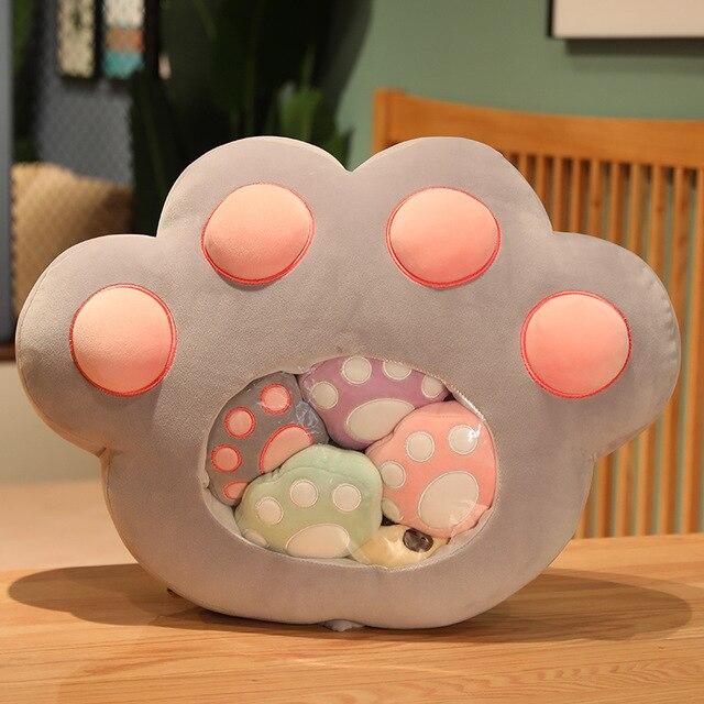 Kawaii Soft Paw Candy Plushies Bag