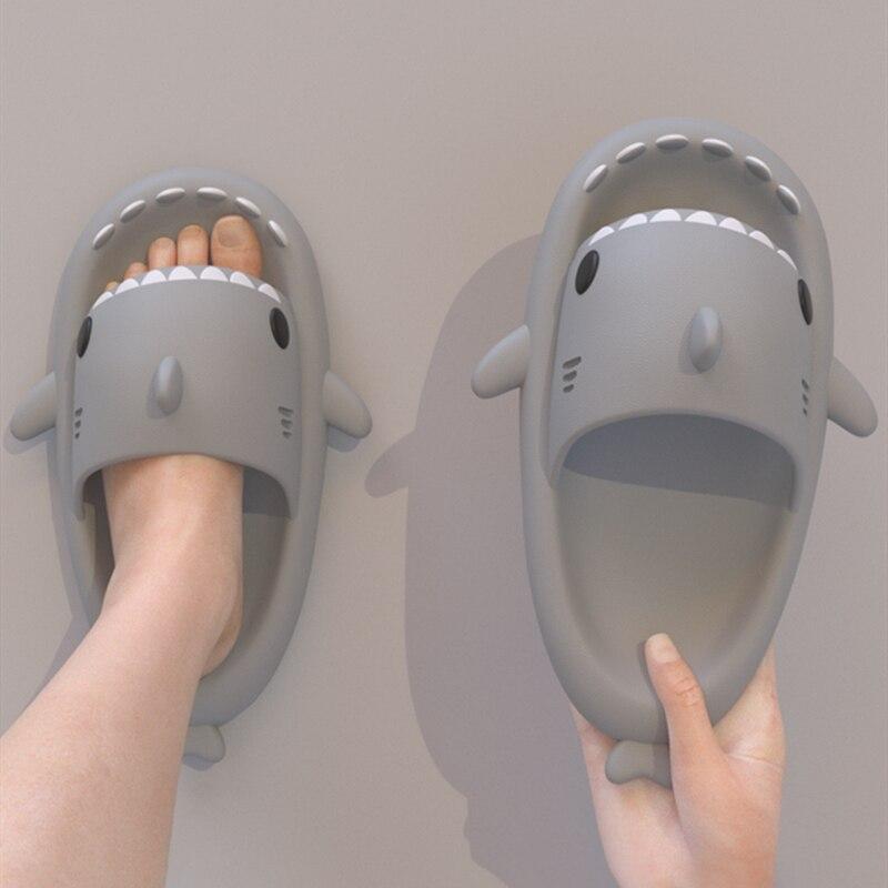 Super Shark Open-toe Slippers