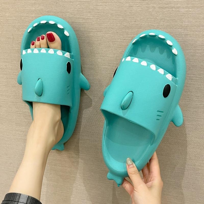 Super Shark Open-toe Slippers