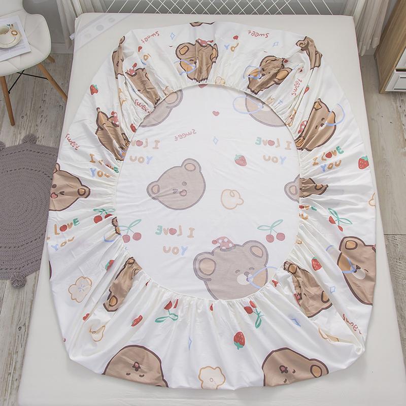 Sweet Teddy Bears Fitted Bedsheet