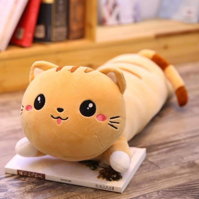 Kawaii Tabby & Earl The Long Cats Plushies