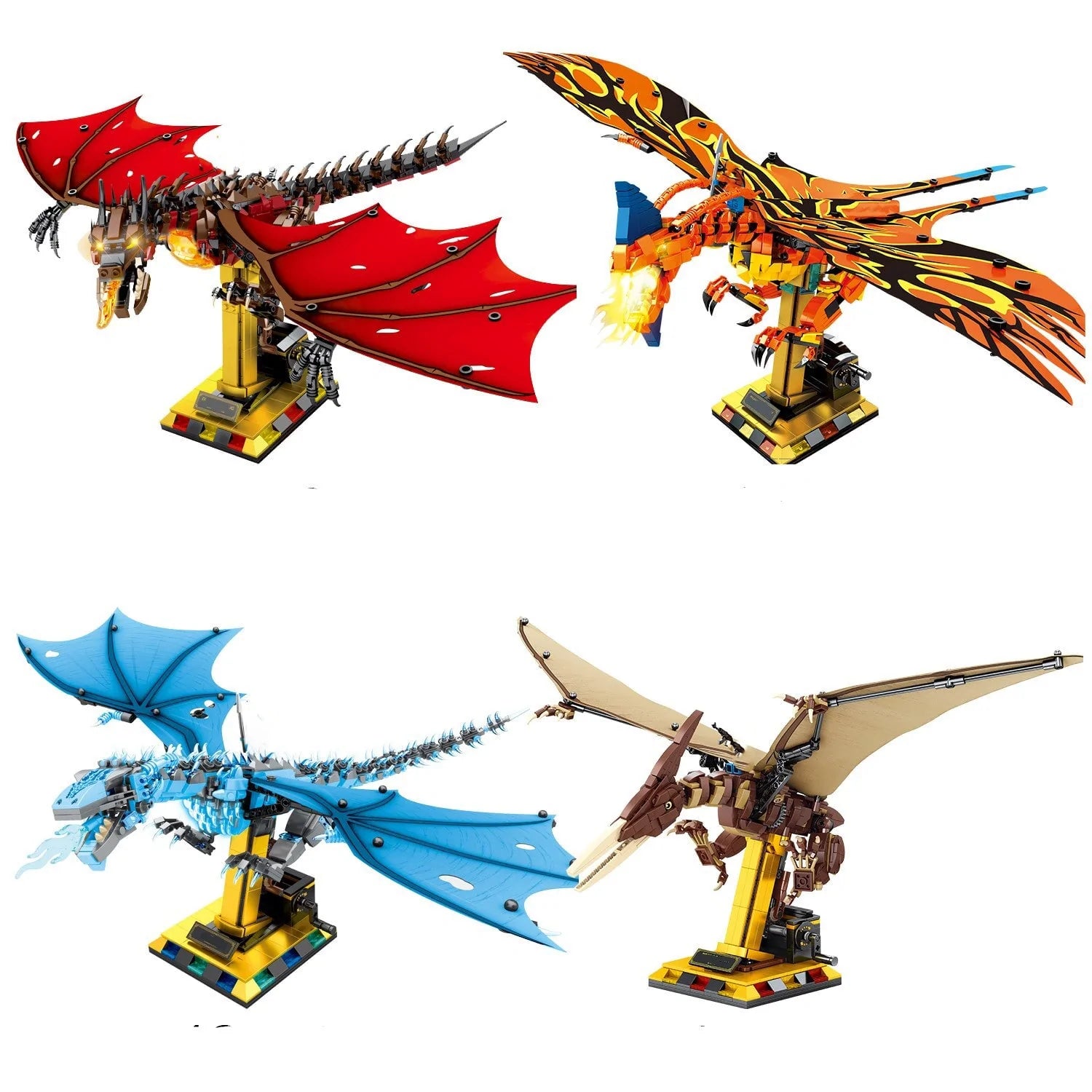 The Final Battle of Destructive Dragons Building Blocks  | New