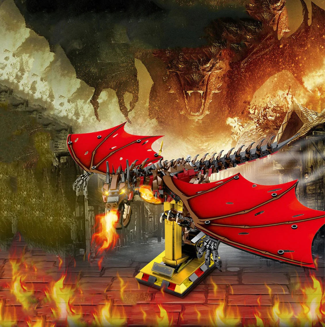 The Final Battle of Destructive Dragons Building Blocks  | New