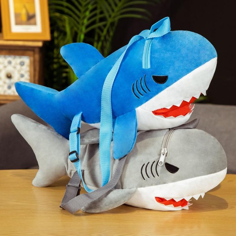 Tod the Shark Plush Backpack