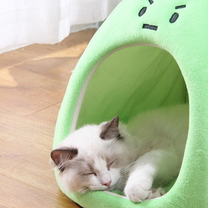 Kawaii Cat Dog Pet Bed Cave Hideout