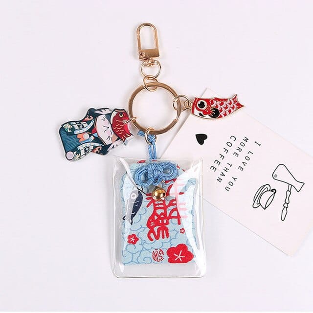 Lucky Cat Kawaii Keyring