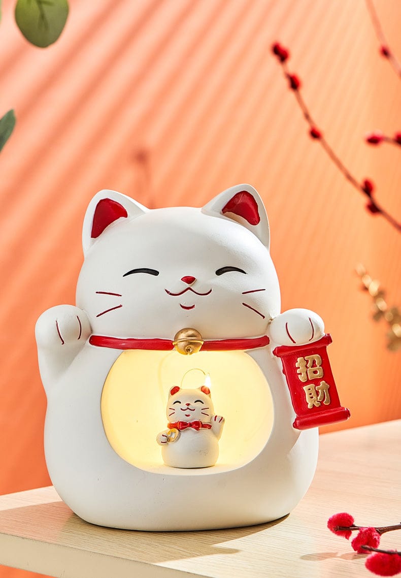 Lucky Cat Maneki Neko Light
