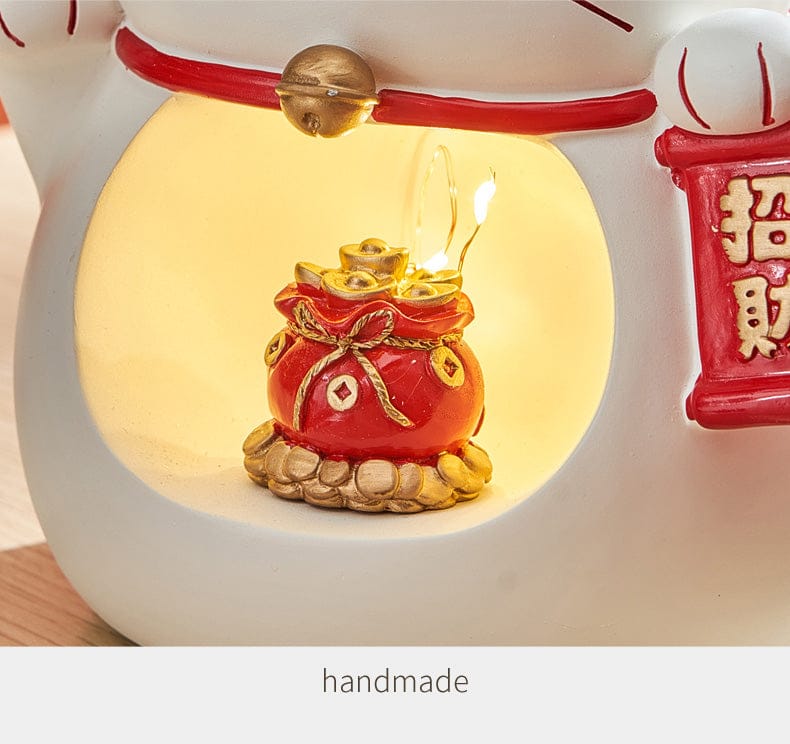 Lucky Cat Maneki Neko Light