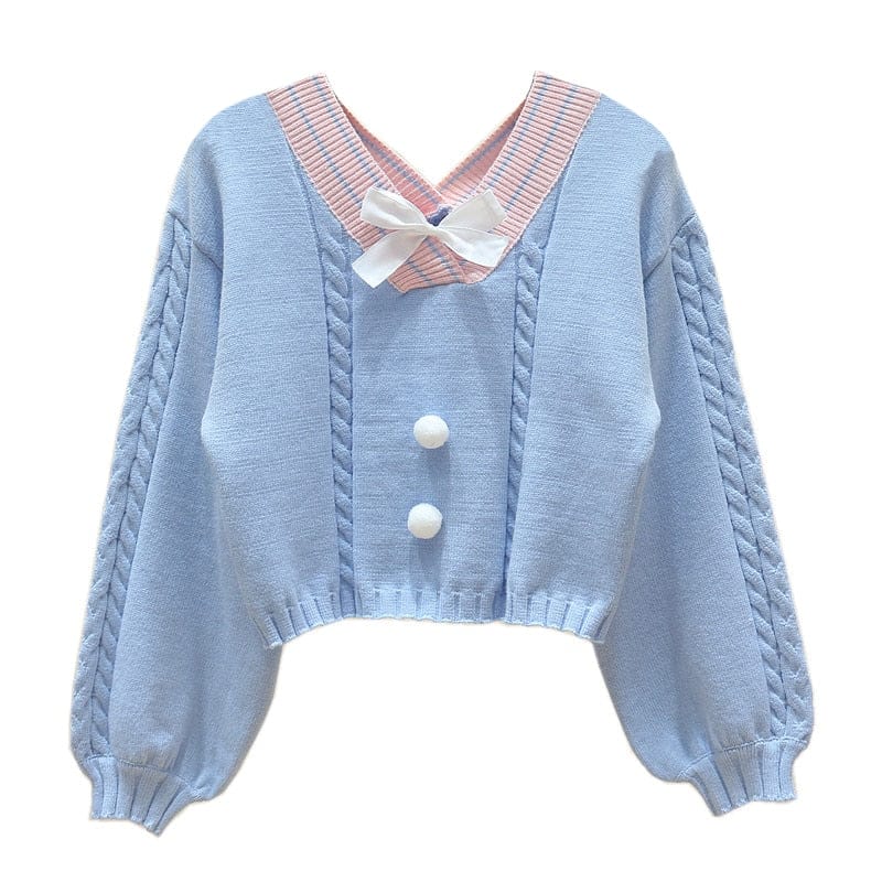 Lucy Lou Knit Crop Sweater