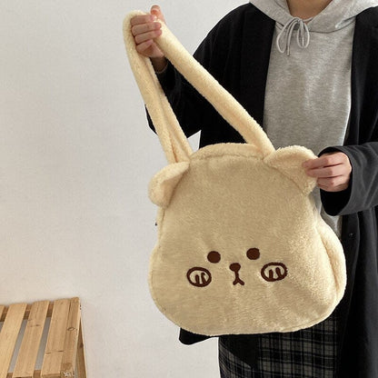 Milk Tea Bear Kawaii Crossbody Handbag