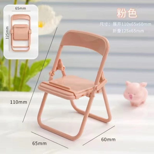 Mini Chair Phone Stand Holder