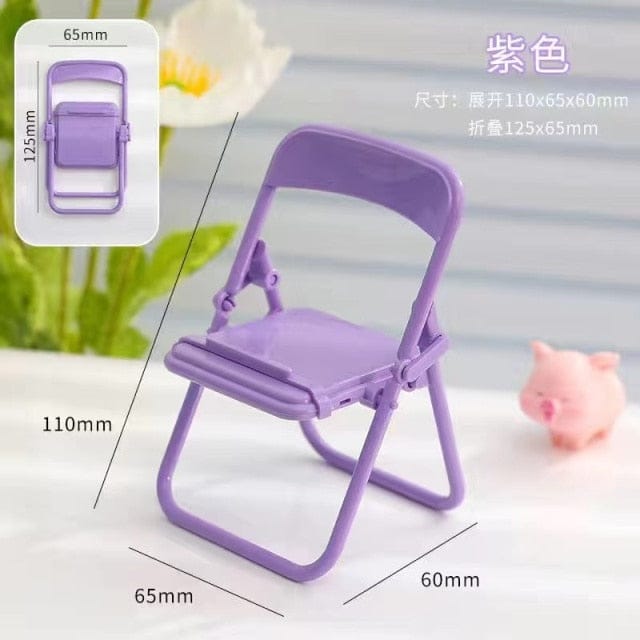 Mini Chair Phone Stand Holder