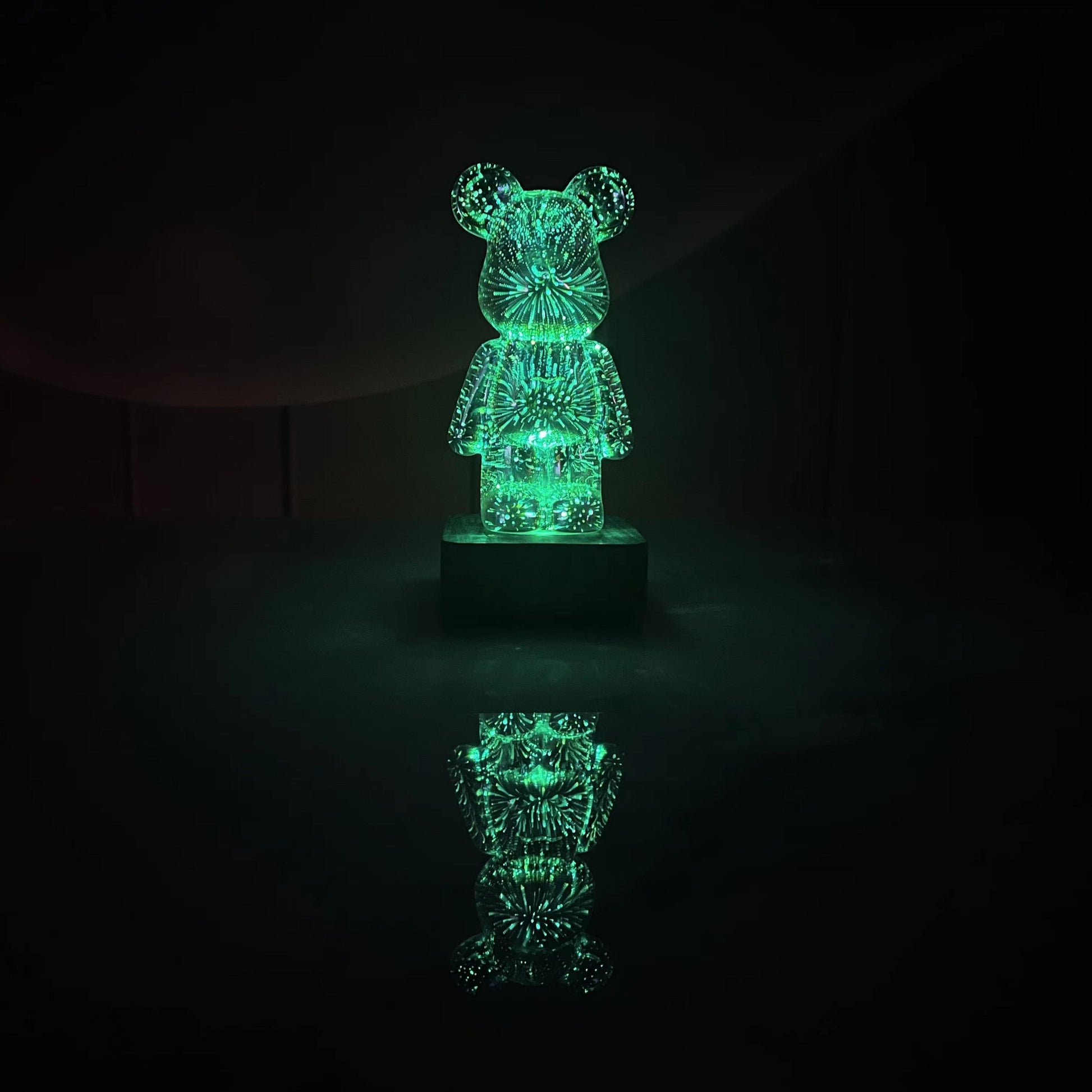 Galaxy Fireworks Standing Bear Night Light | NEW