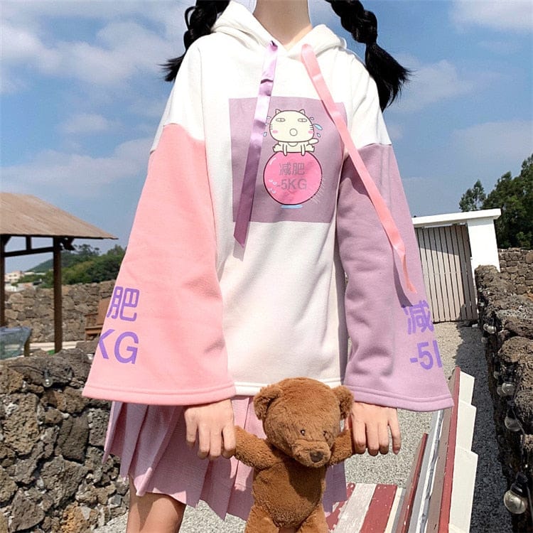 Kawaii hoodie hot sale dress