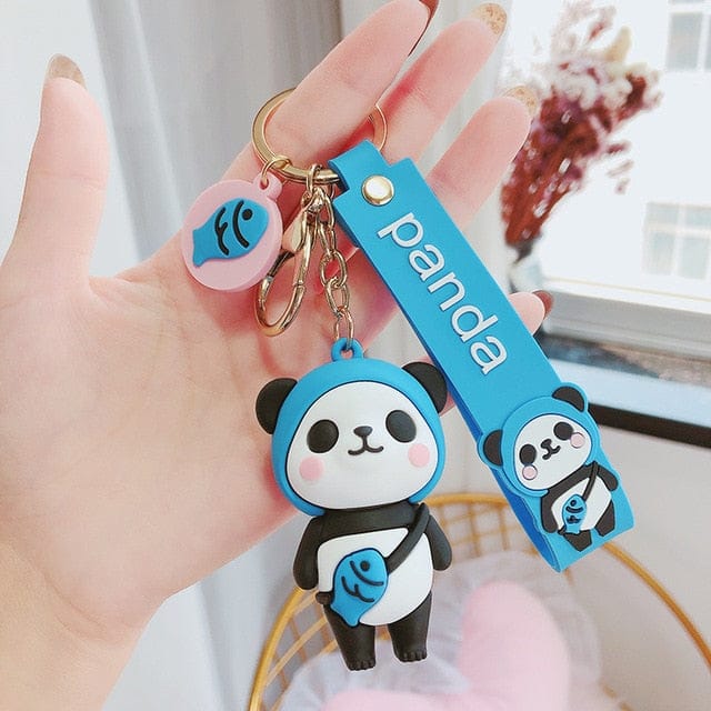 Panda Love Kawaii Keyring