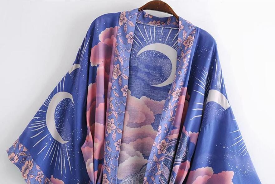 Pastel Moon Kimono