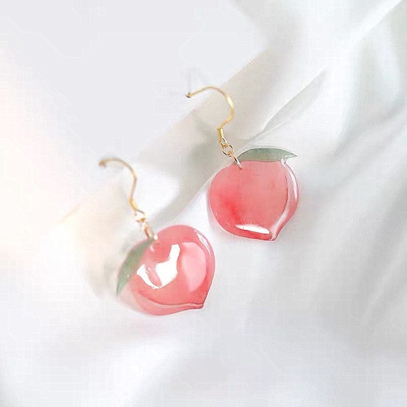 Peach Candy Earrings
