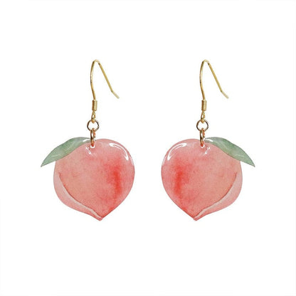 Peach Candy Earrings