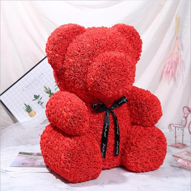 Jumbo 70cm Enchanted Rose Teddy Bear Available