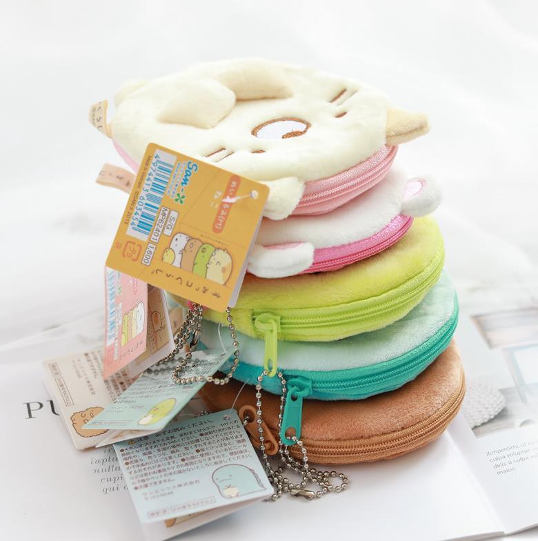 Sumikko Gurashi Plush Purse Wallet Dolls & Hang Pendant