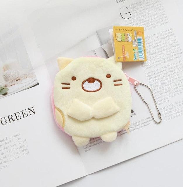 Sumikko Gurashi Plush Purse Wallet Dolls & Hang Pendant