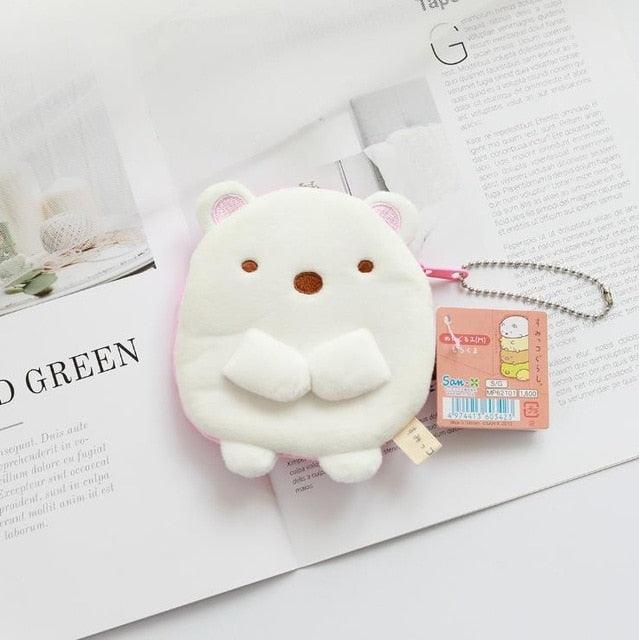 Sumikko Gurashi Plush Purse Wallet Dolls & Hang Pendant