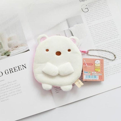 Sumikko Gurashi Plush Purse Wallet Dolls & Hang Pendant