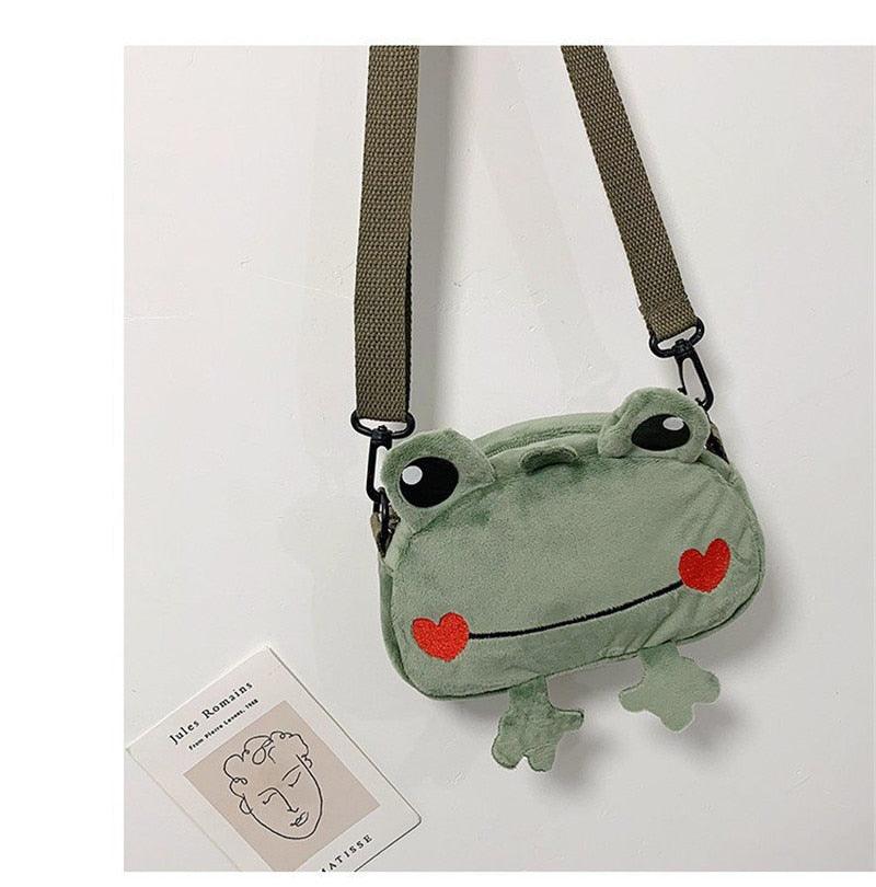 Cosplay Props Manga Frog Wallet Frog Coin Purse Mini Storage Bag Anime  Cartoon | eBay