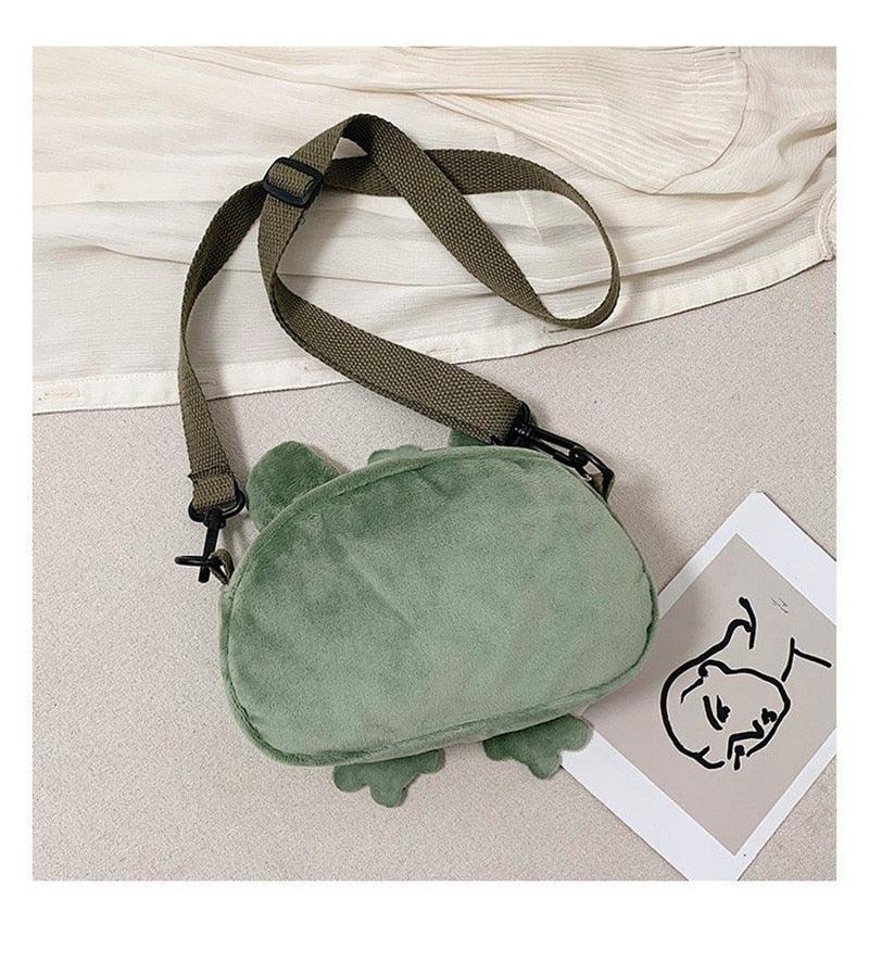 Adorable Kawaii Frog Crossbody Bag - Kawaii Coin purse - Kawaii Backpack - Kawaii Mini Backpack