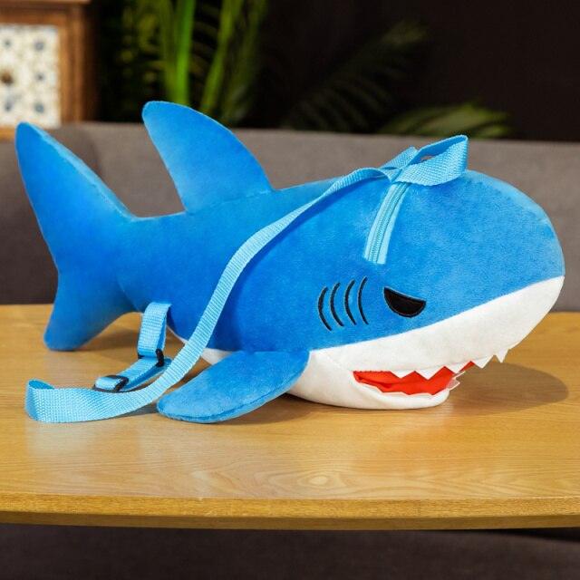 Super Cool Shark Plush Backpacks