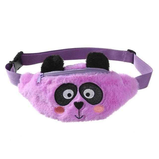 Kawaii Panda Bear Plush Fanny Pack - Kawaii Bag - Kawaii Backpack - Kawaii Mini Backpack