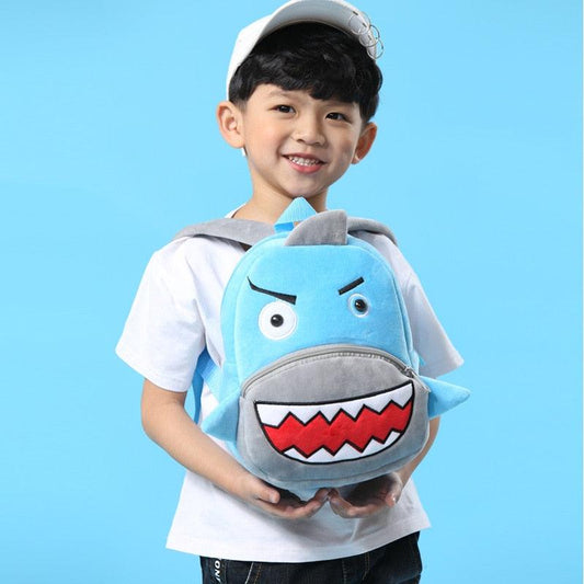 Kawaii Baby Shark Plush Backpack - Kawaii Bag - Kawaii Backpack - Kawaii Mini Backpack
