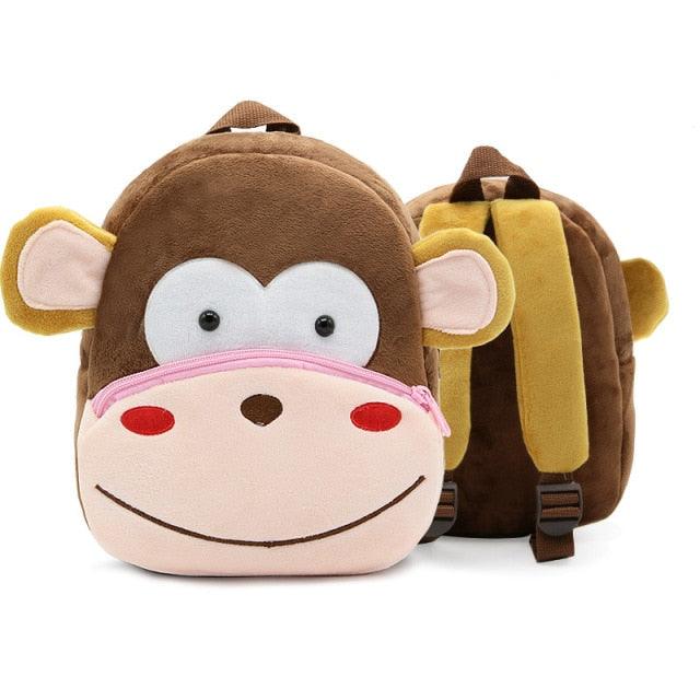 Manny the Monkey Plush Backpack for Kids 