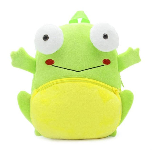 Kawaii Frog Plush Animal Backpack - Kawaii Bag - Kawaii Backpack - Kawaii Mini Backpack