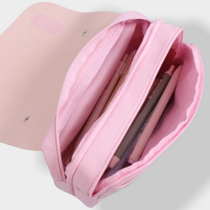 Sakura PU Leather Pencil Case
