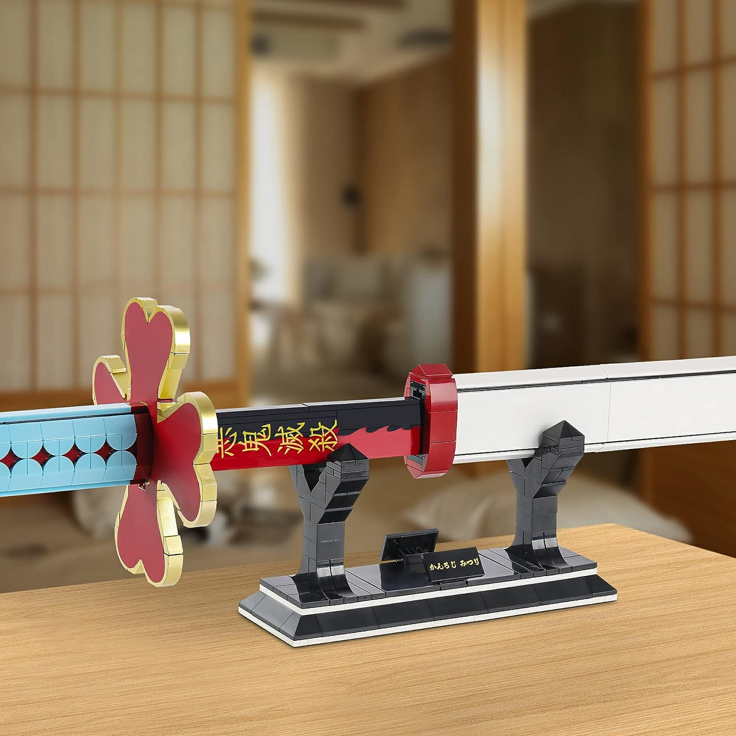 Kanroji Mitsuri Love Sword and Stand Building Blocks