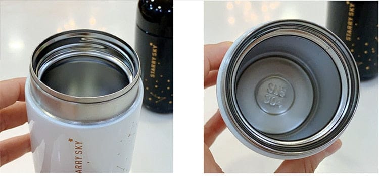 Starry Sky Stainless Steel Vacuum Flask