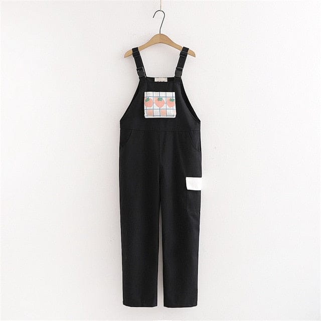Sweet Peach Jump Suit Dungarees