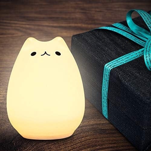 Acquista Lampada da tavolo Cartoon Cute Pet Cat Luce notturna Lampada da  tavolo a LED ricaricabile USB Protezione per gli occhi dei bambini Lampada  da scrivania bianca calda