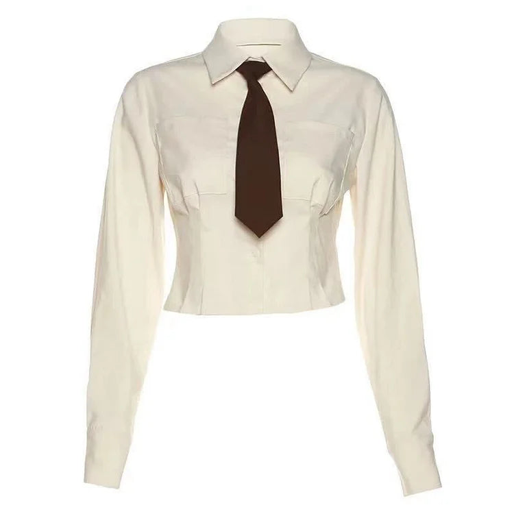 Chic JK Fashion: Tie Polo T-Shirt Suspender Dress
