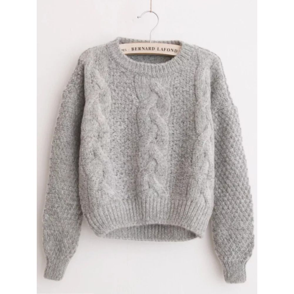 Sweet Pullover Twisted Sweater - Embrace Cozy Elegance with a Twist 🌟🧥