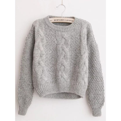 Sweet Pullover Twisted Sweater - Embrace Cozy Elegance with a Twist 🌟🧥