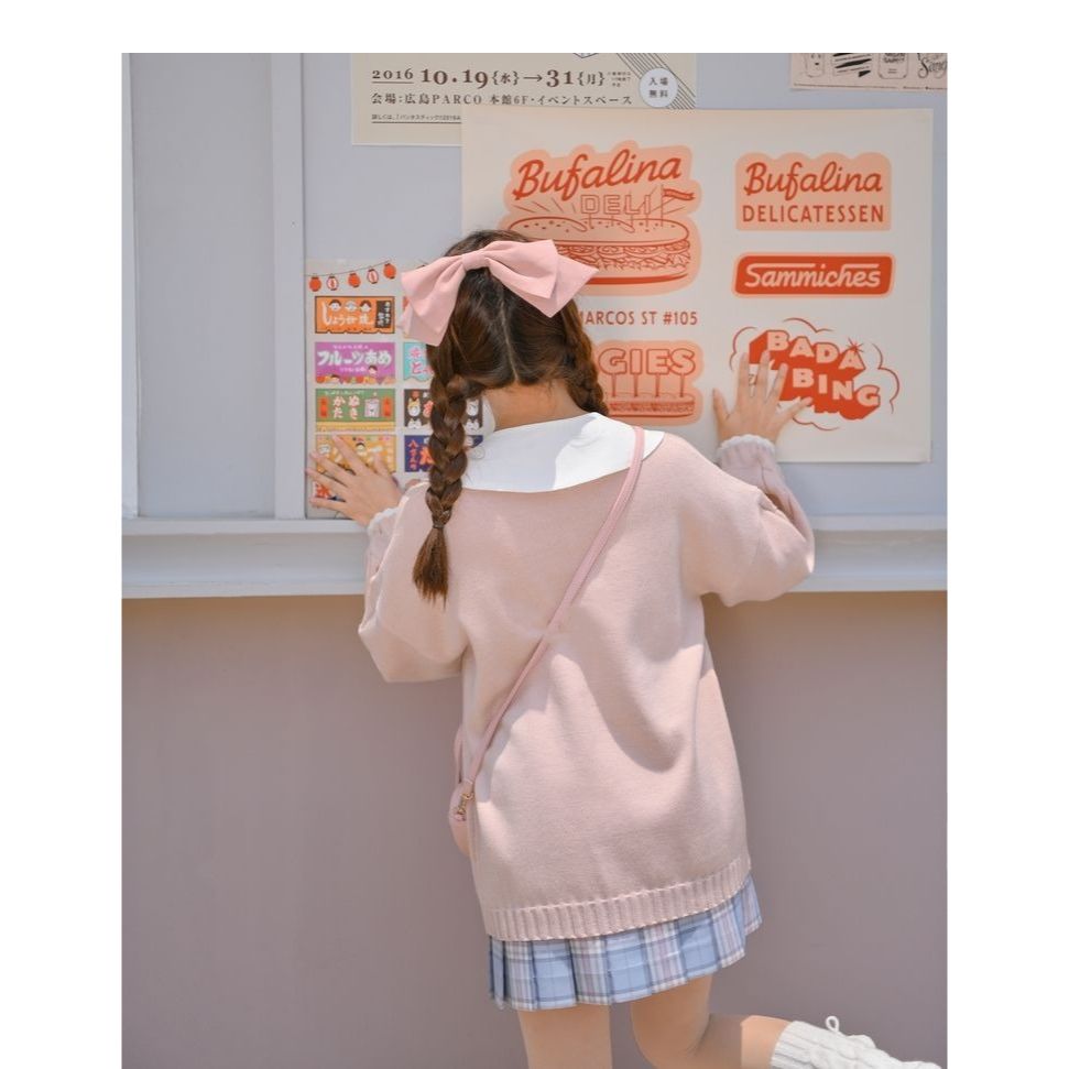 Cozy Kawaii Sweater - Magical Power Bunny Design