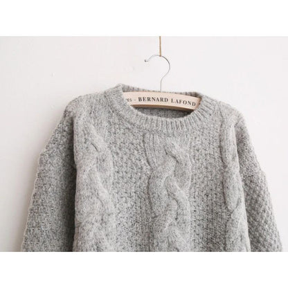 Sweet Pullover Twisted Sweater - Embrace Cozy Elegance with a Twist 🌟🧥