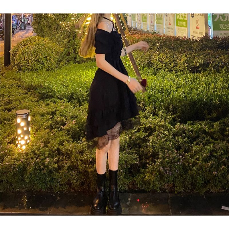Elevate Your Style with the Kawaii Fairy Lace Ruffle Dress