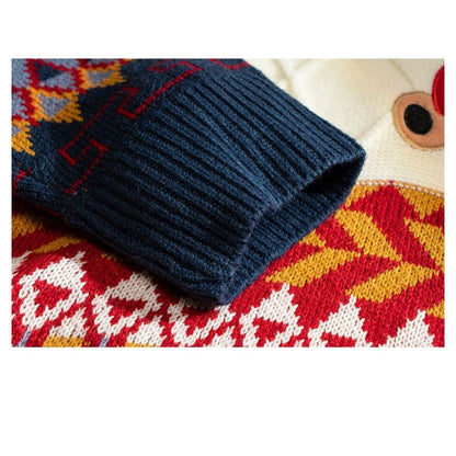 Harajuku Pullover Winter Bear Sweater - Embrace Cozy Elegance 🐻❄️
